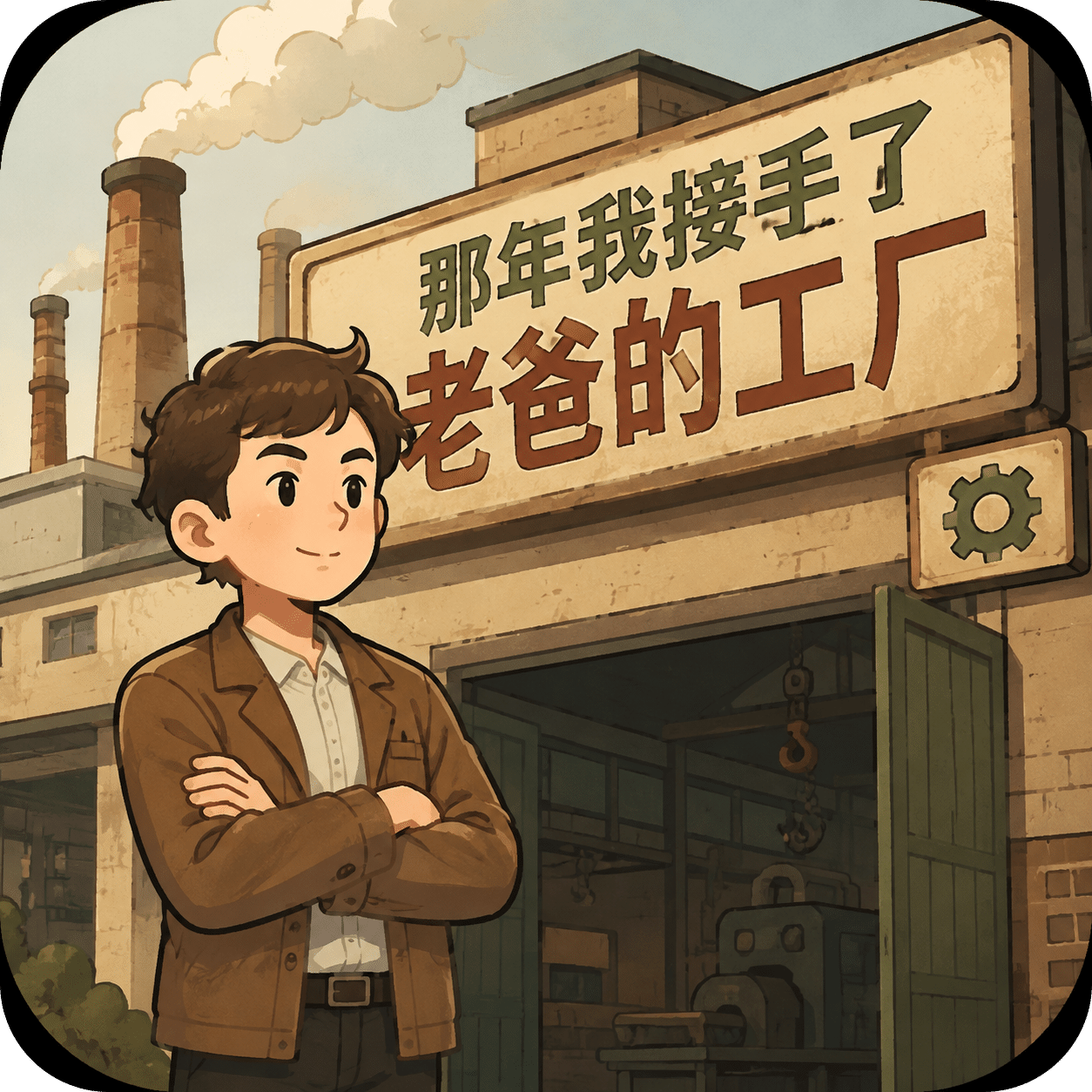 那年我接手了老爸的工厂