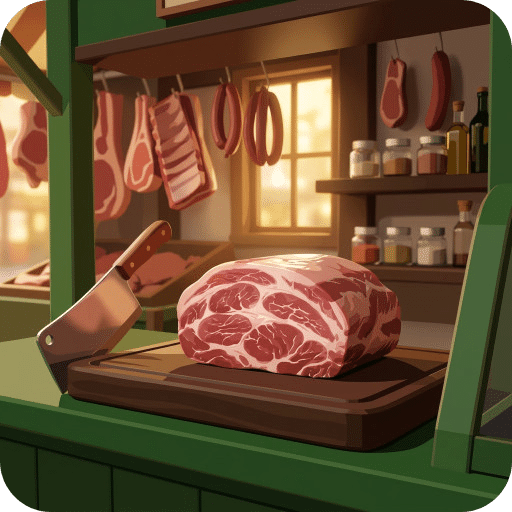 我有一间猪肉档