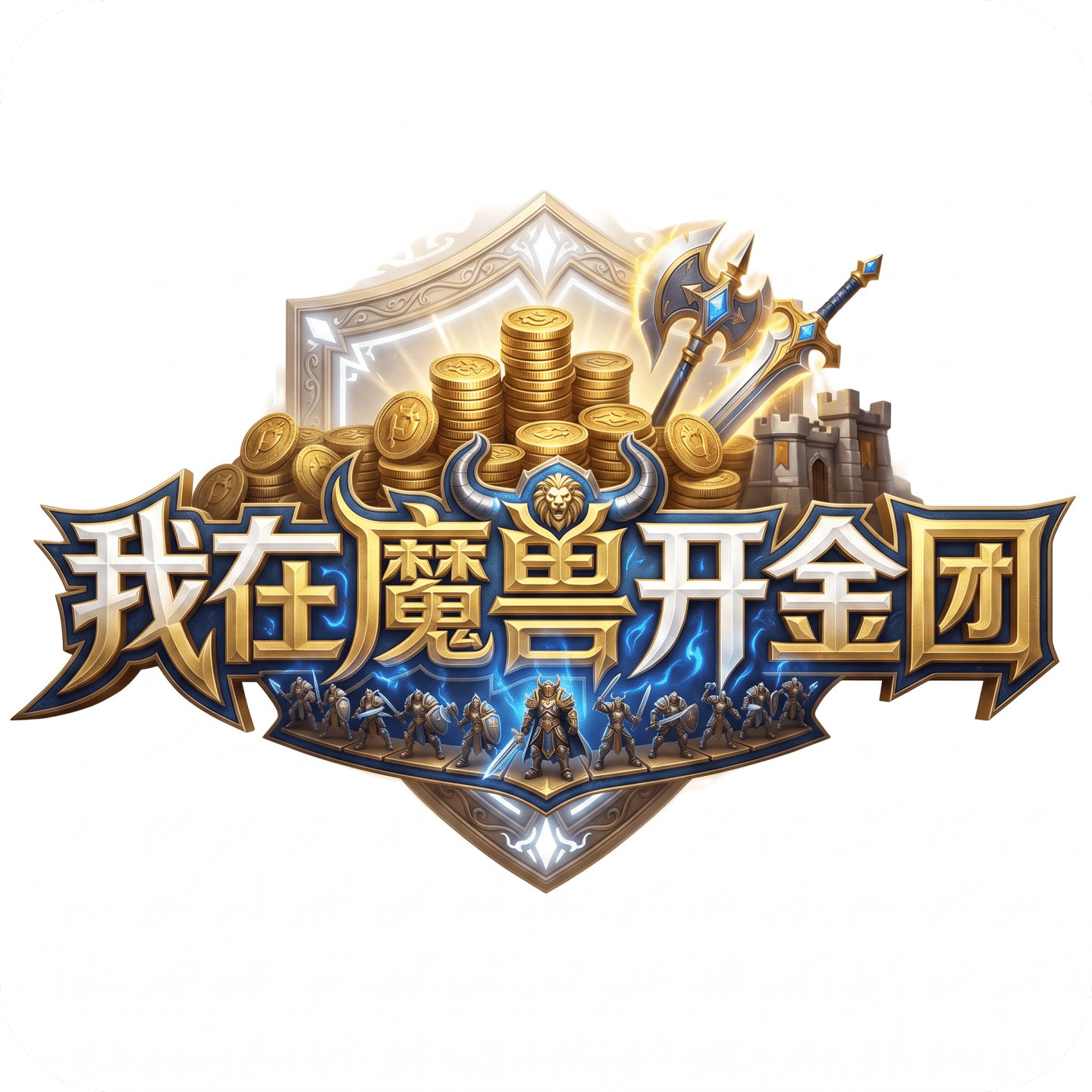 我在魔兽开金团
