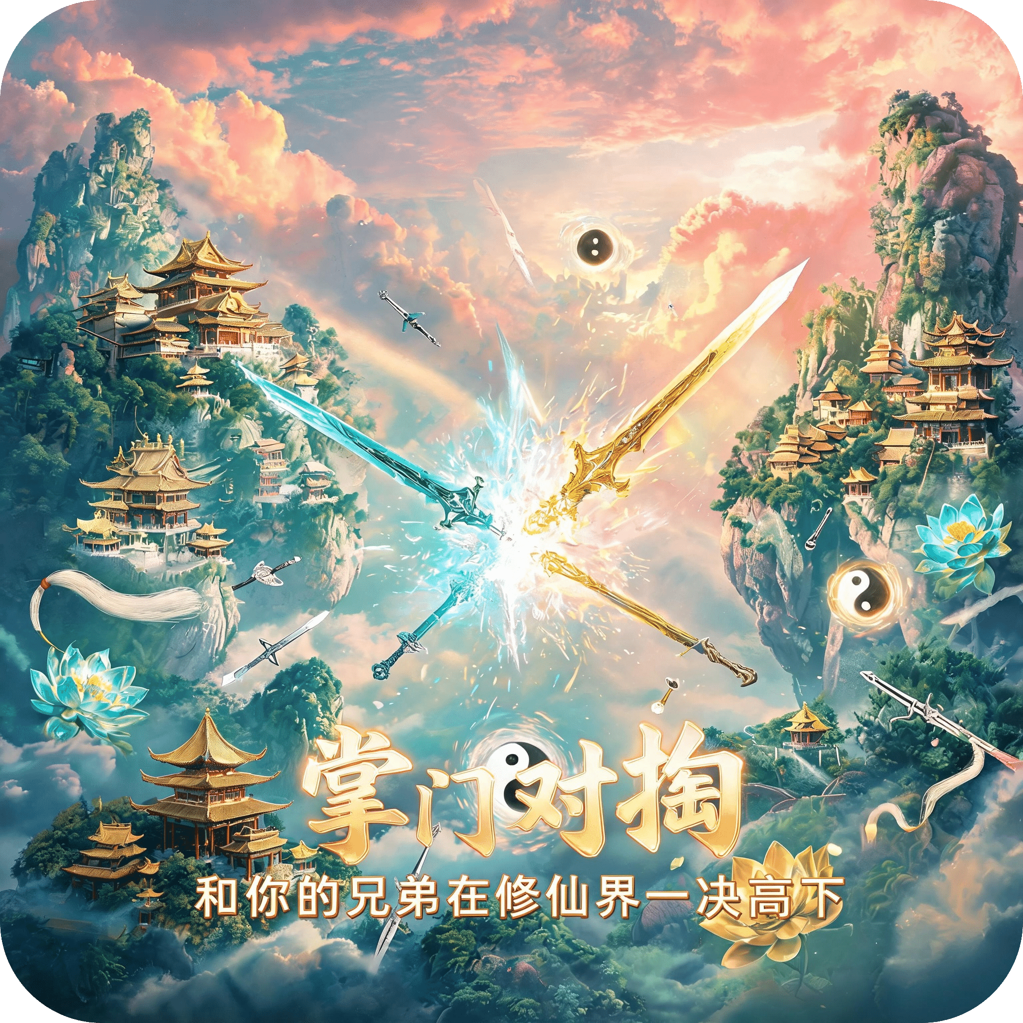 掌门对掏