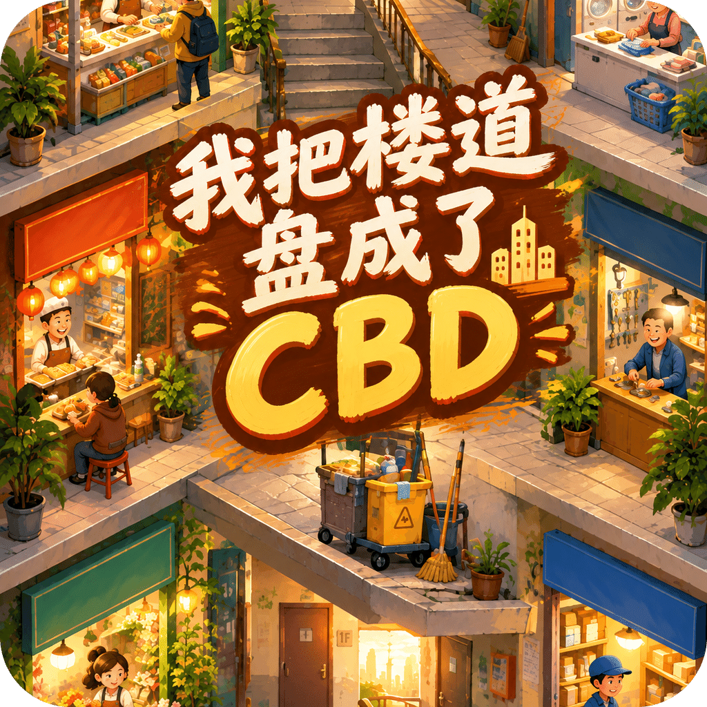 我把楼道盘成了CBD