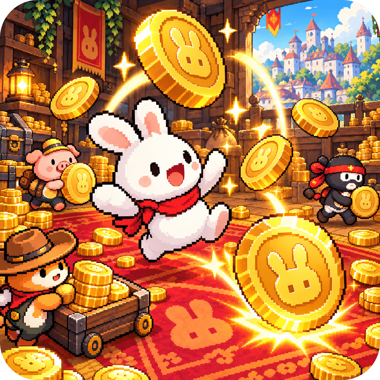 我家地毯会生金币