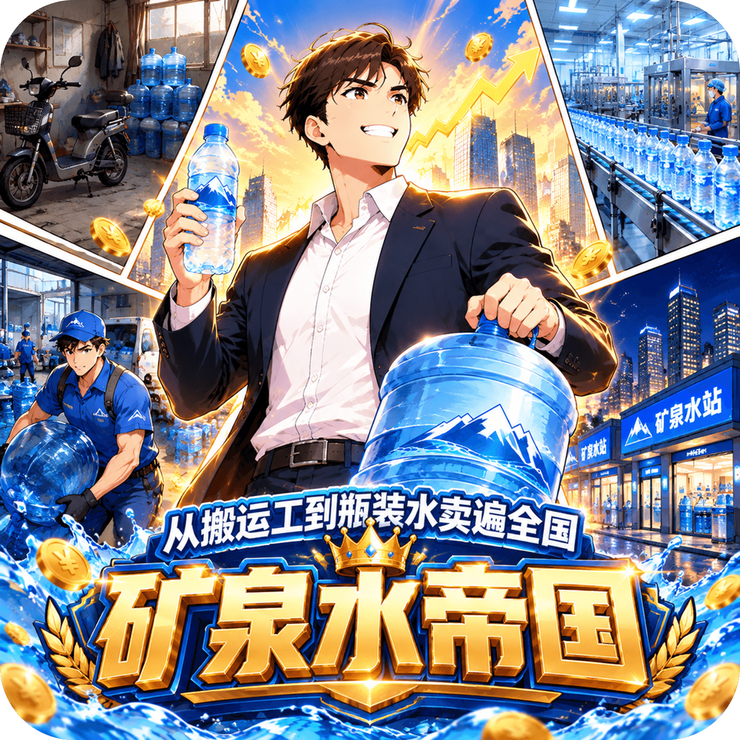 矿泉水帝国：从搬运工到瓶装水卖遍全国