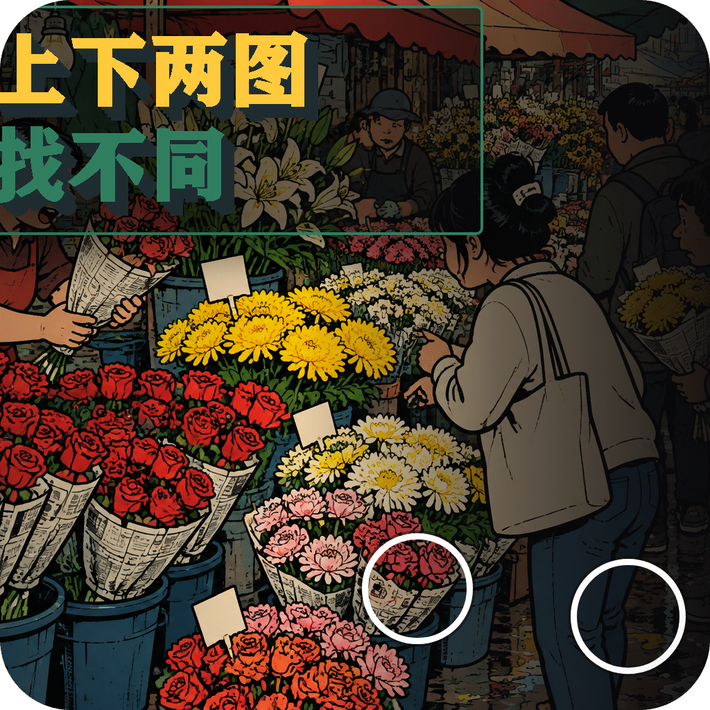 上下两图找不同