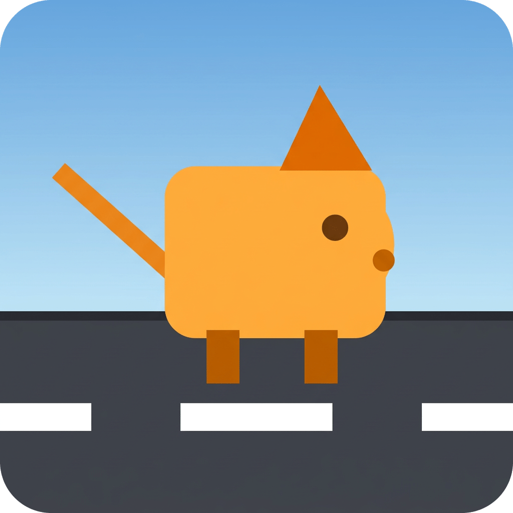 小猫过马路