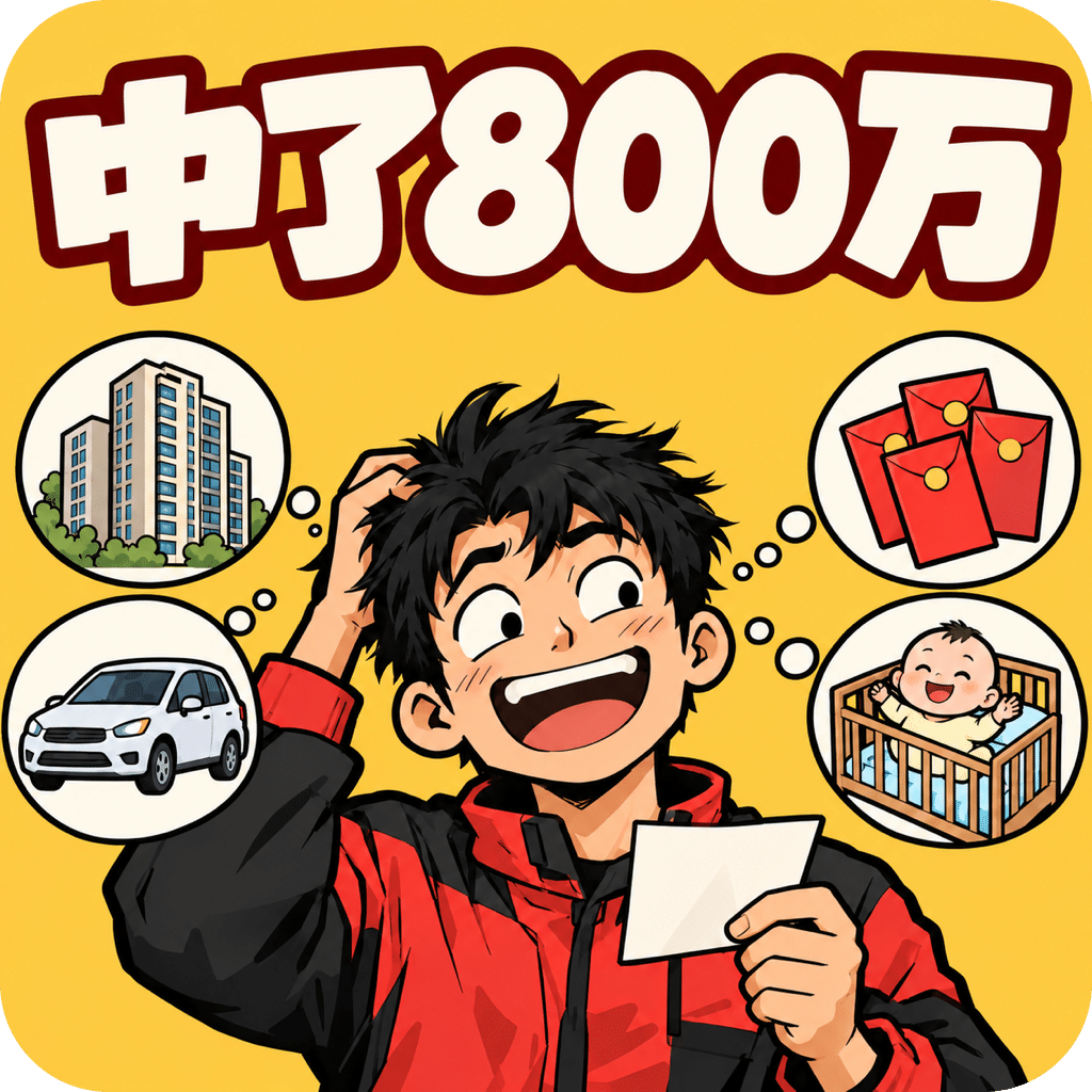 中了800万能富过三代吗