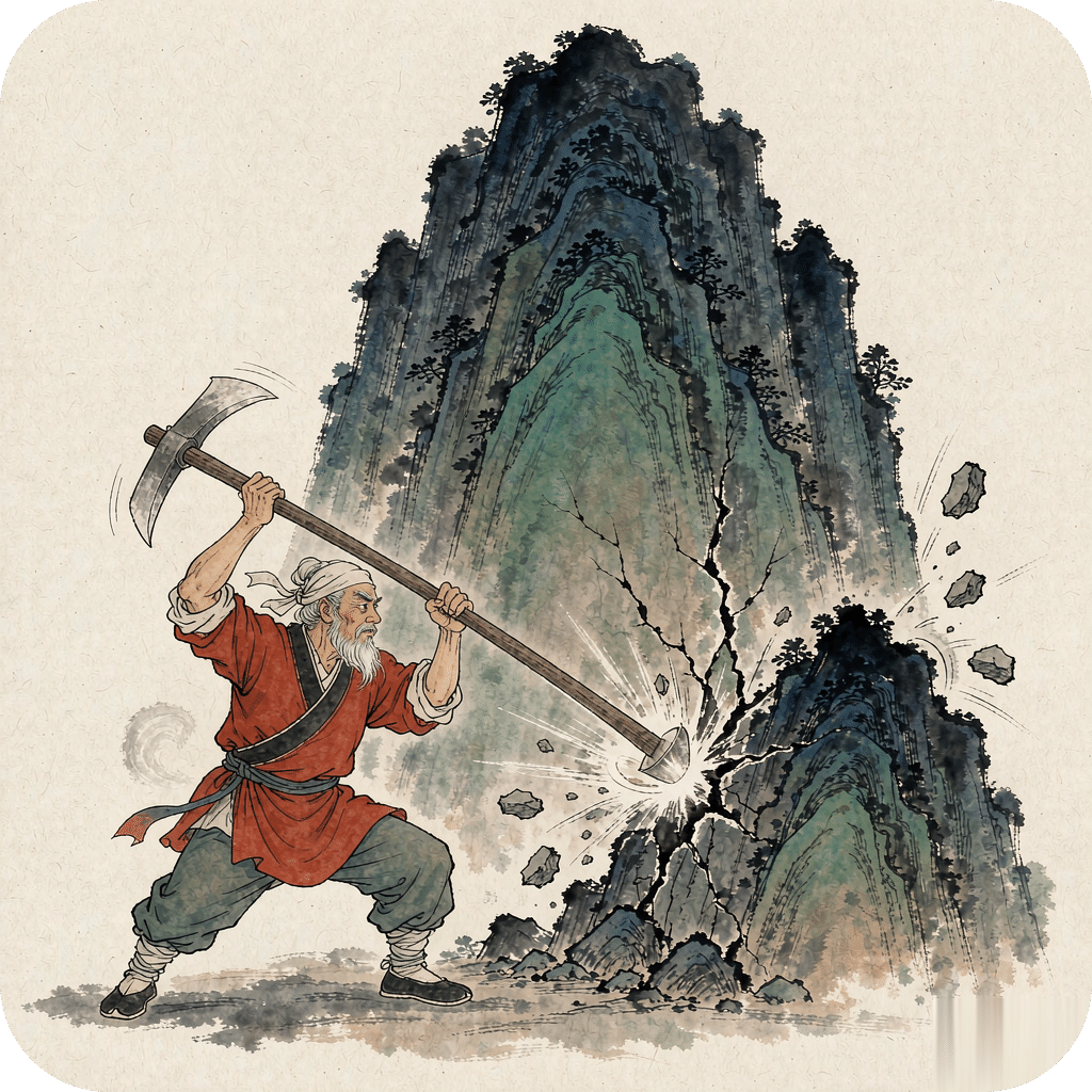 愚公移山：挖不完根本挖不完