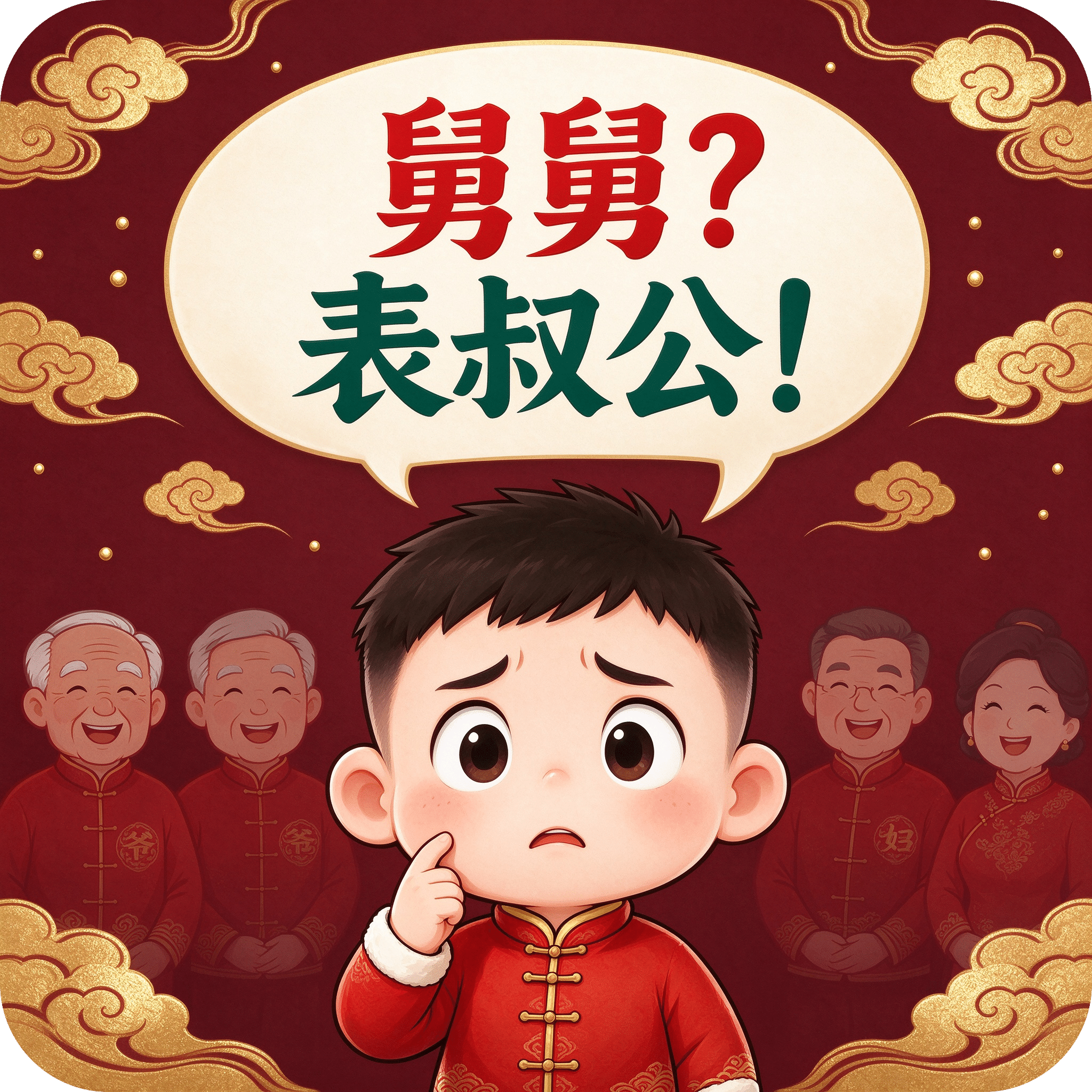 你是家族称呼大师吗