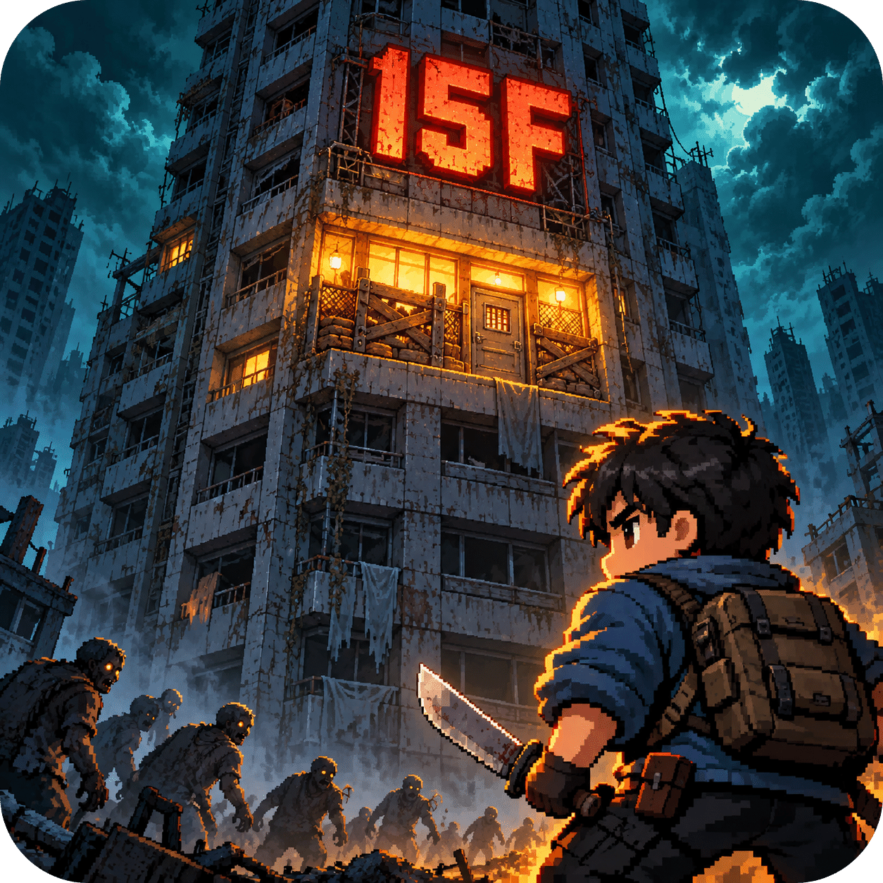 残楼15F